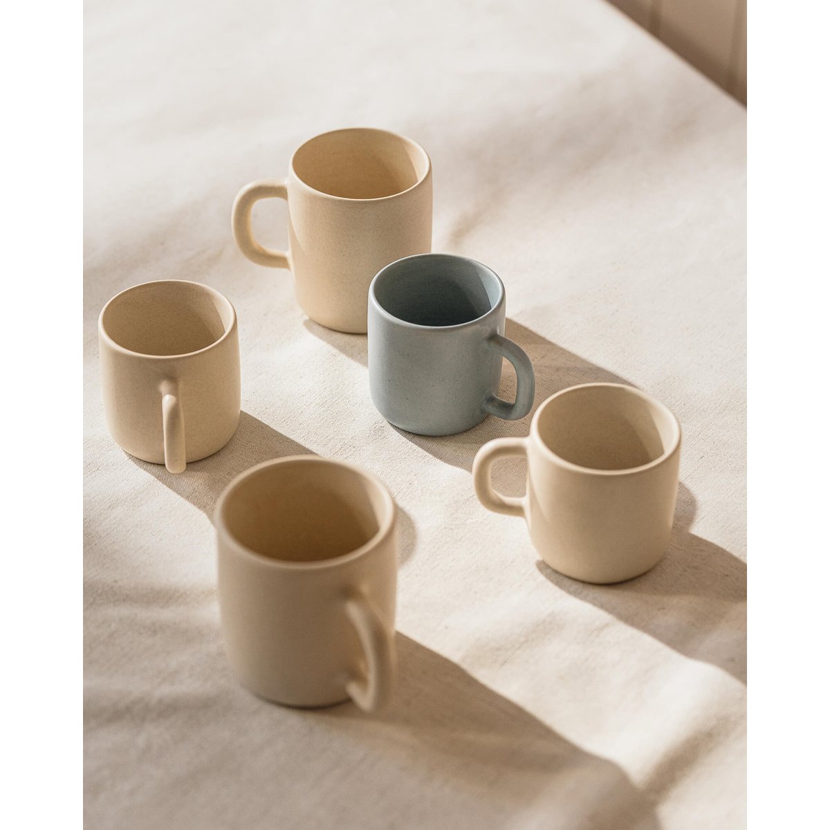 Kubi Mug - 140 ml beige, NOO.MA