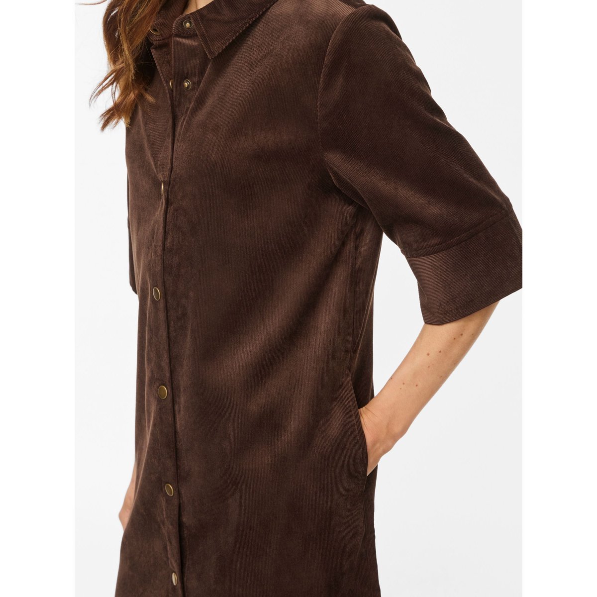 Robe Courte marron - coffee bean1, VILA