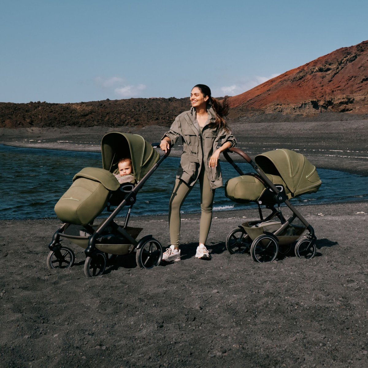 Poussette tout terrain Talos S Lux 4 noir, CYBEX