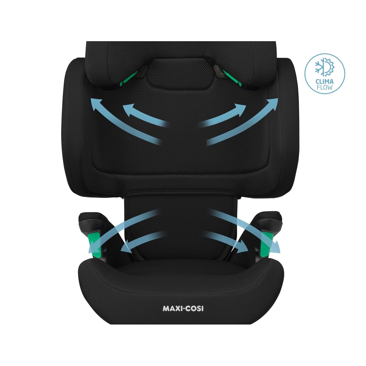 Siège auto enfant Rodifix R, i-Size, Isofix noir authentique, MAXI COSI