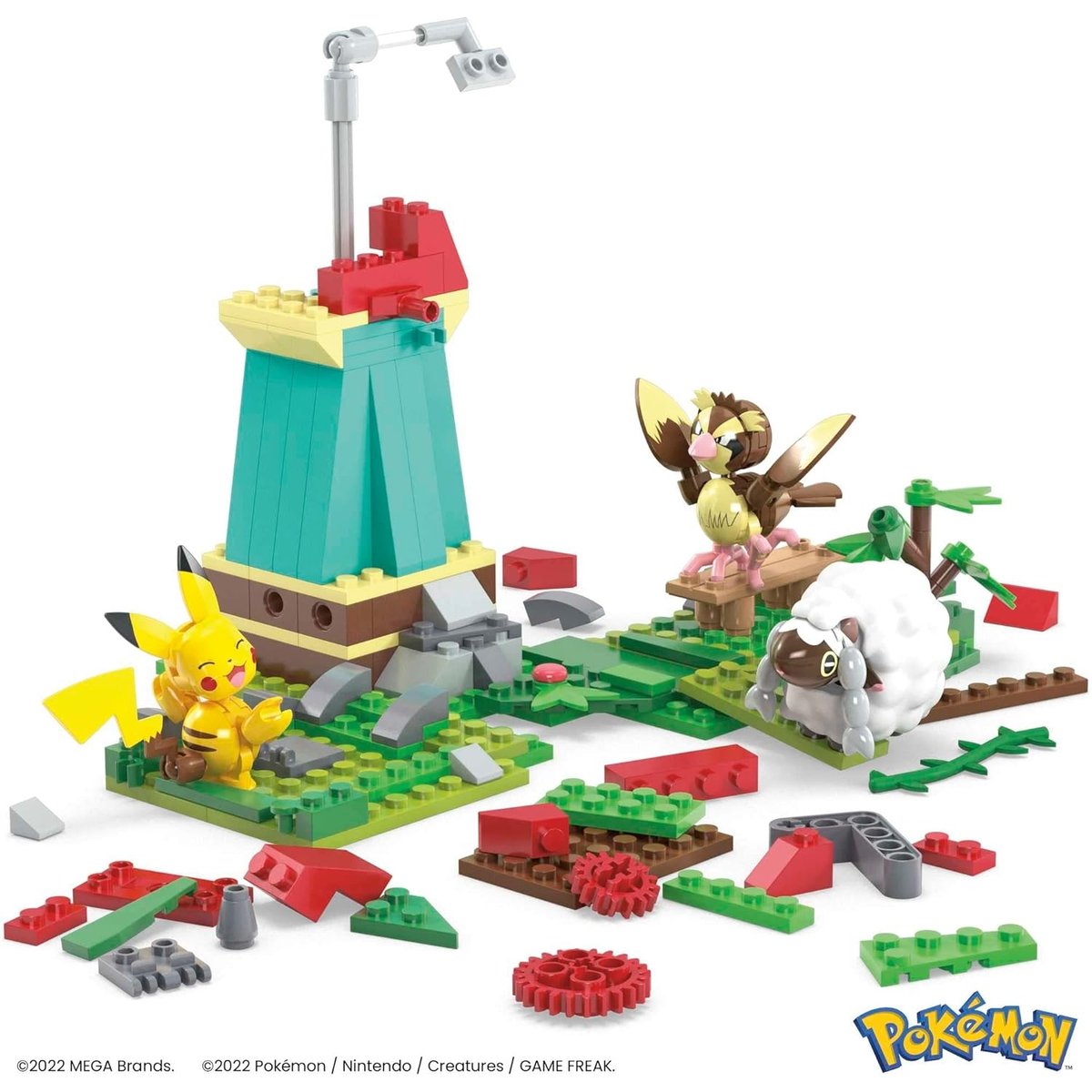 MEGA coffret moulin à la campagne multicolore, MATTEL