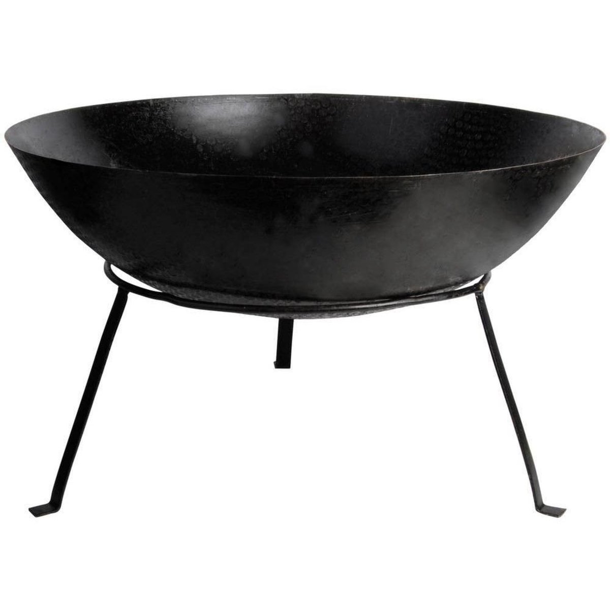 Brasero rond en métal sur pied 59 x 28 cm 6777, FANCY FLAMES