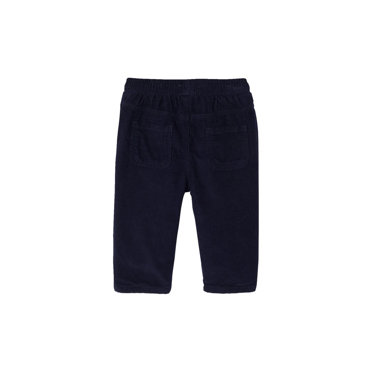 Pantalon velours marine, VERTBAUDET
