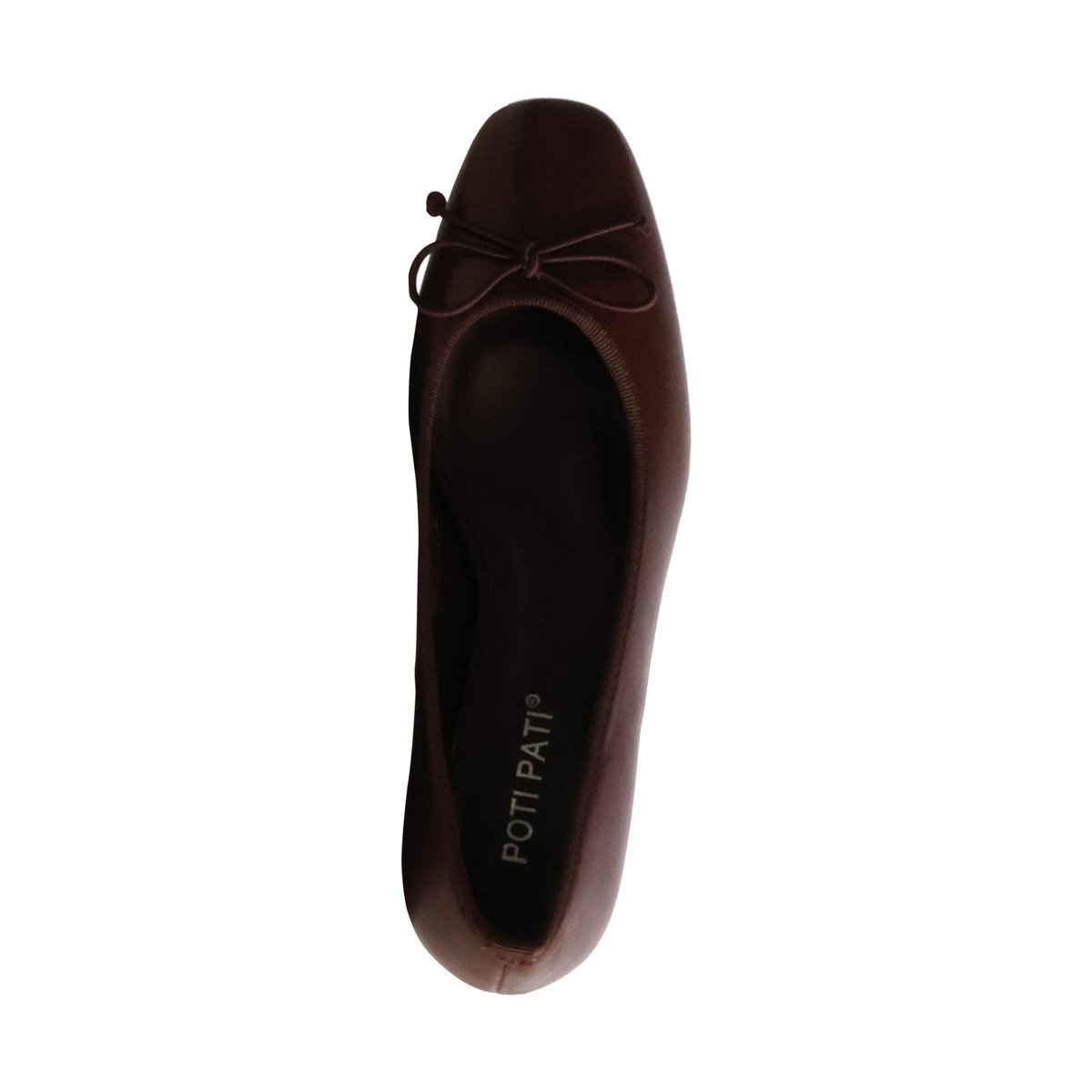 Ballerine à Enfiler marron, ENZA NUCCI