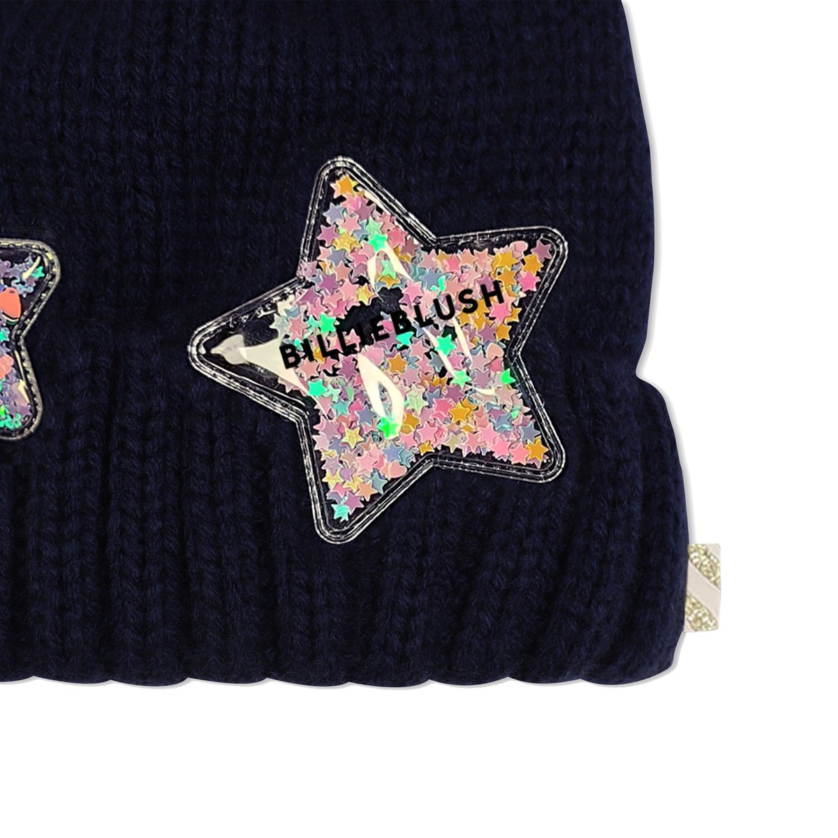 Chapeau avec confettis indigo blue, BILLIEBLUSH