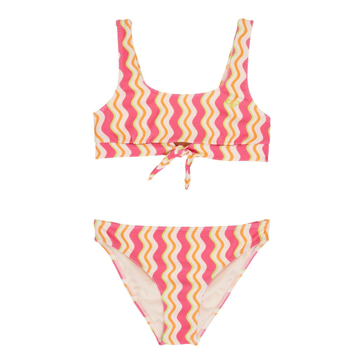Ensemble 2 pièces bikini deux pièces BOLD WAVES SET. rose papaya bold waves, ROXY