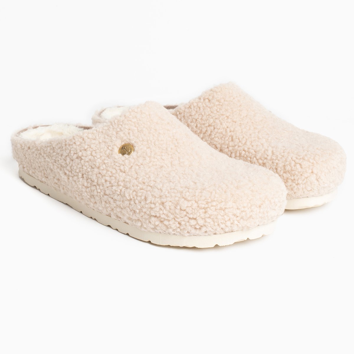 Sabots CLUSAZ pour femme blanc, BAYTON