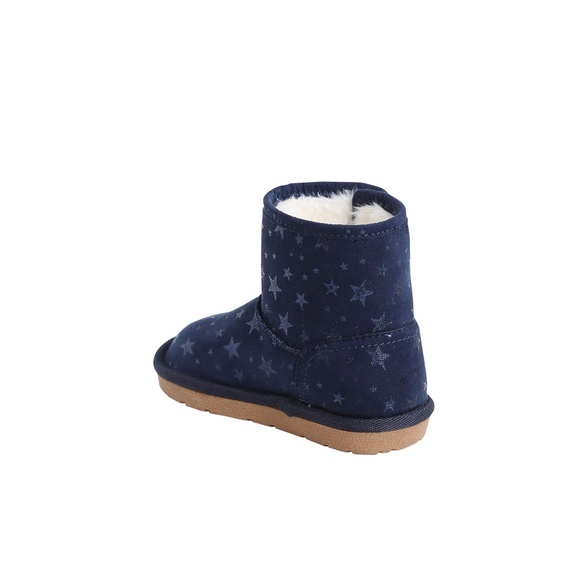 Bottes fourrées bleu marine, VERTBAUDET