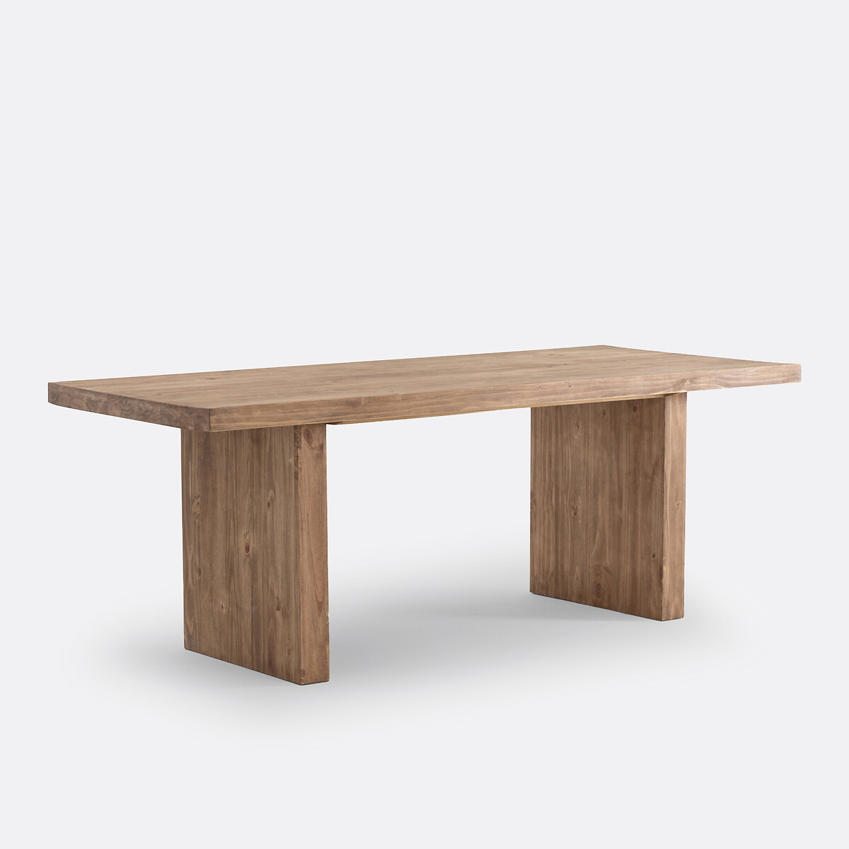 Table à manger rectangulaire, en pin massif, pour 6 à 8 couverts, MALIO pin ciré, LA REDOUTE INTERIEURS