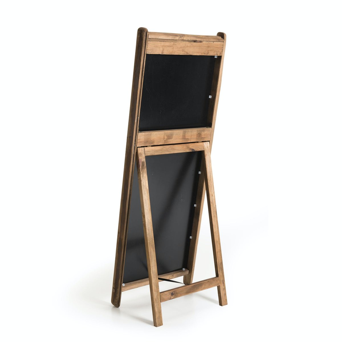 Miroir sur pied en bois de pin recyclé DENVER bois naturel, PIER IMPORT