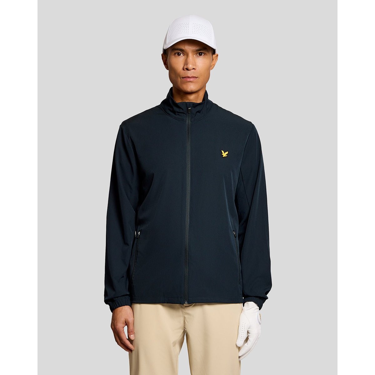 Veste légère pliable bleu foncé marine, LYLE & SCOTT
