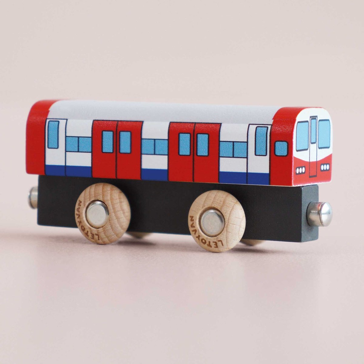 Wagon de train Tim No 48 noir, LE TOY VAN