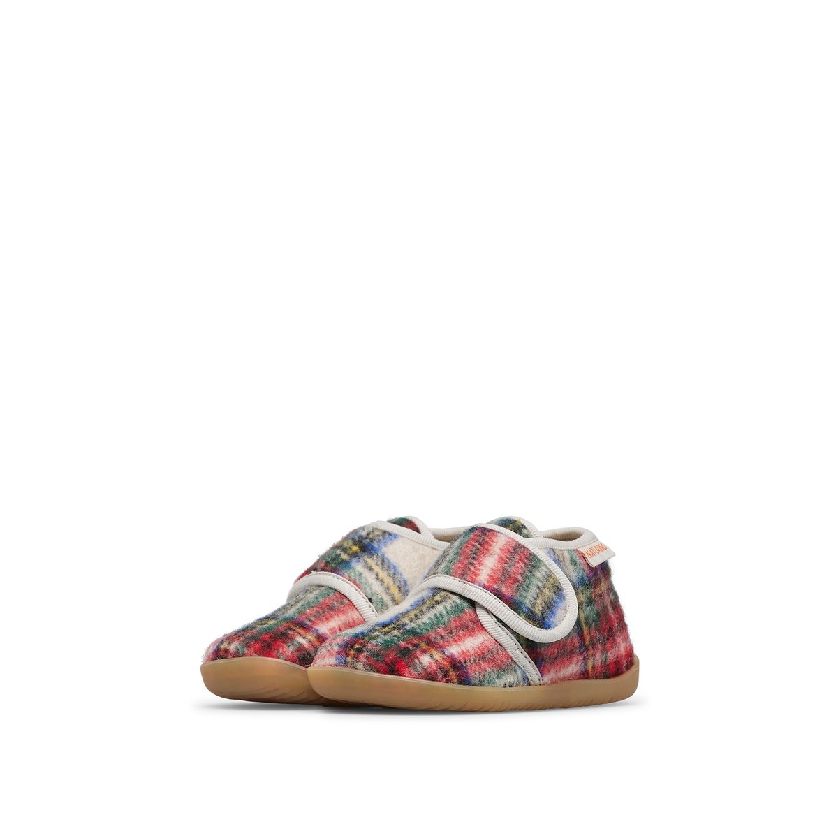 Pantoufles en tissu HOME multicolore-, NATURINO