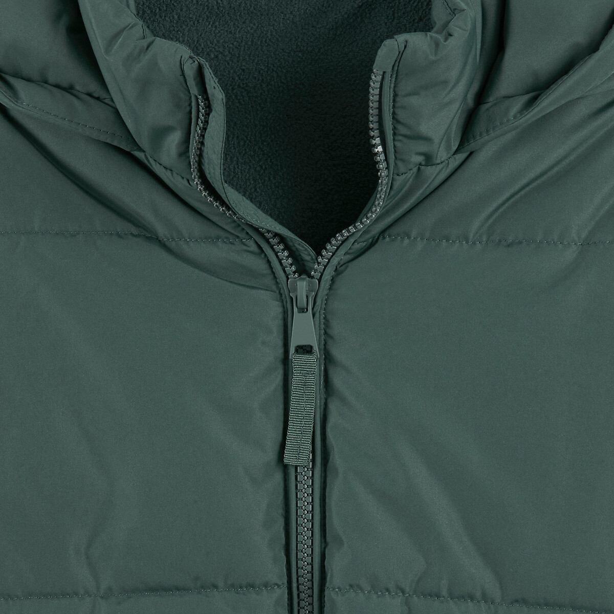 Doudoune à capuche  vert, LA REDOUTE COLLECTIONS