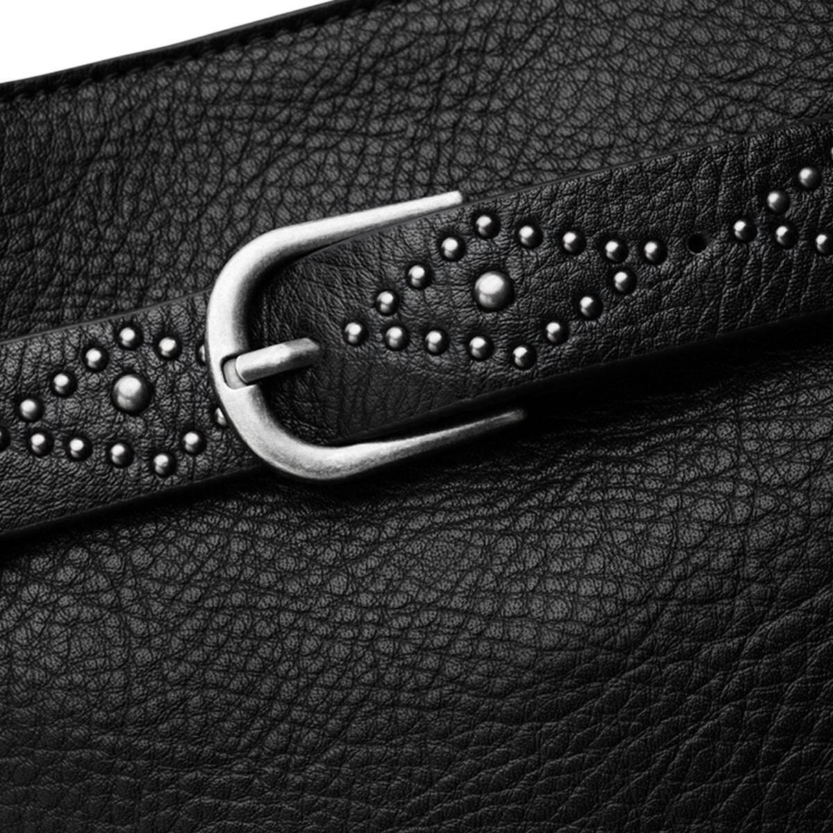 Sac Seau Effet Cuir noir, PEPE JEANS