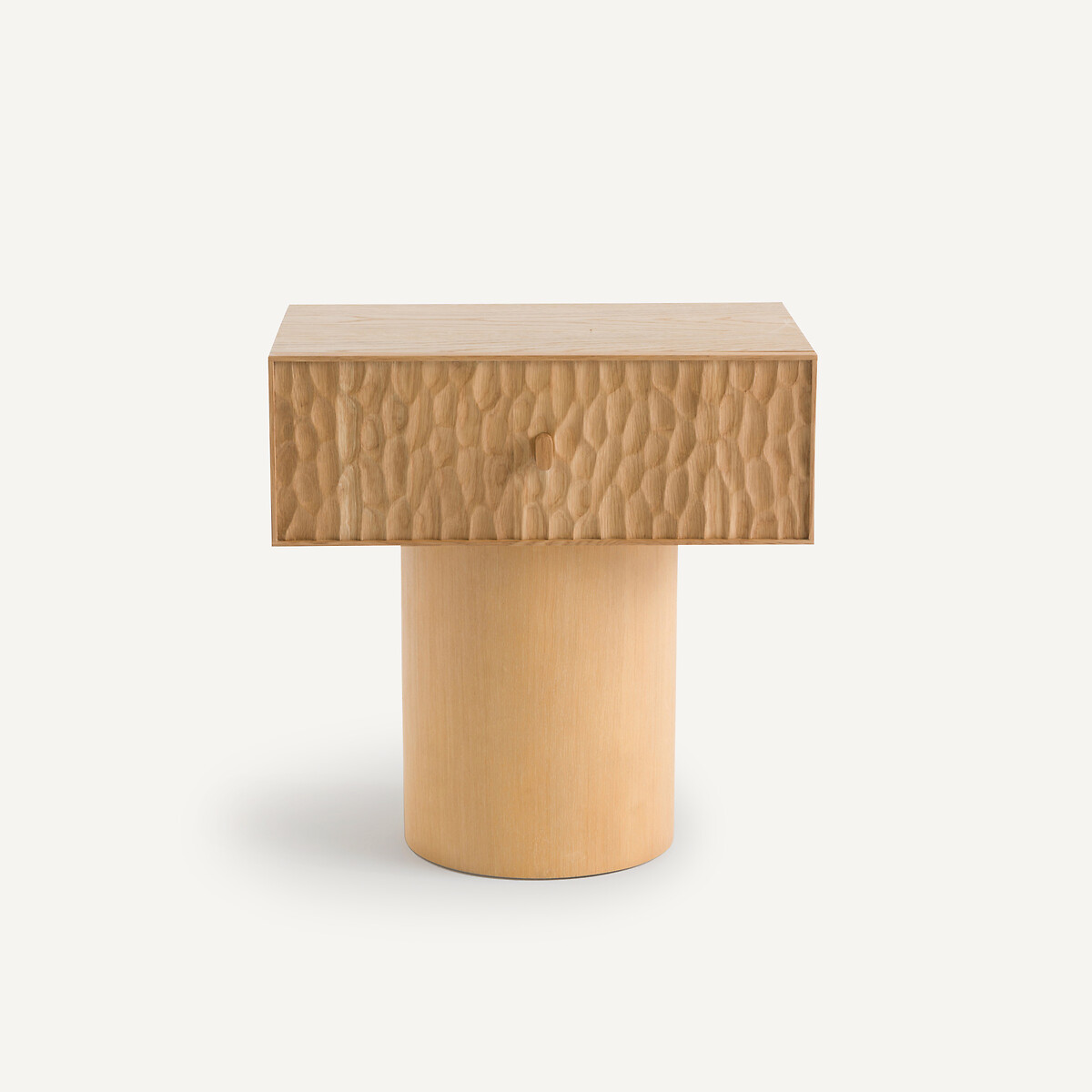 Mason Bedside Table in Solid Oak and Oak Veneer natural oak, AM.PM