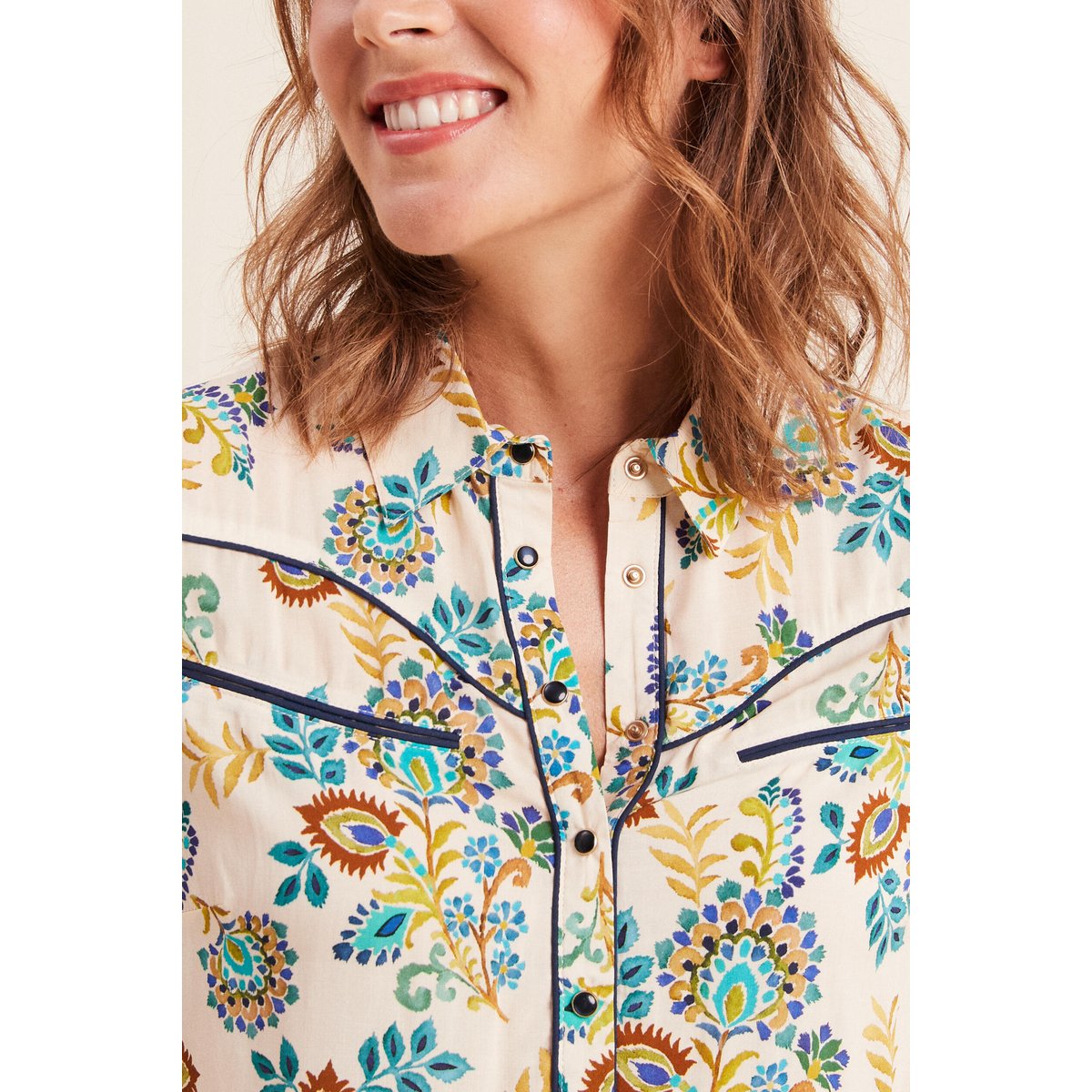 Chemise manches longues blanc, BREAL