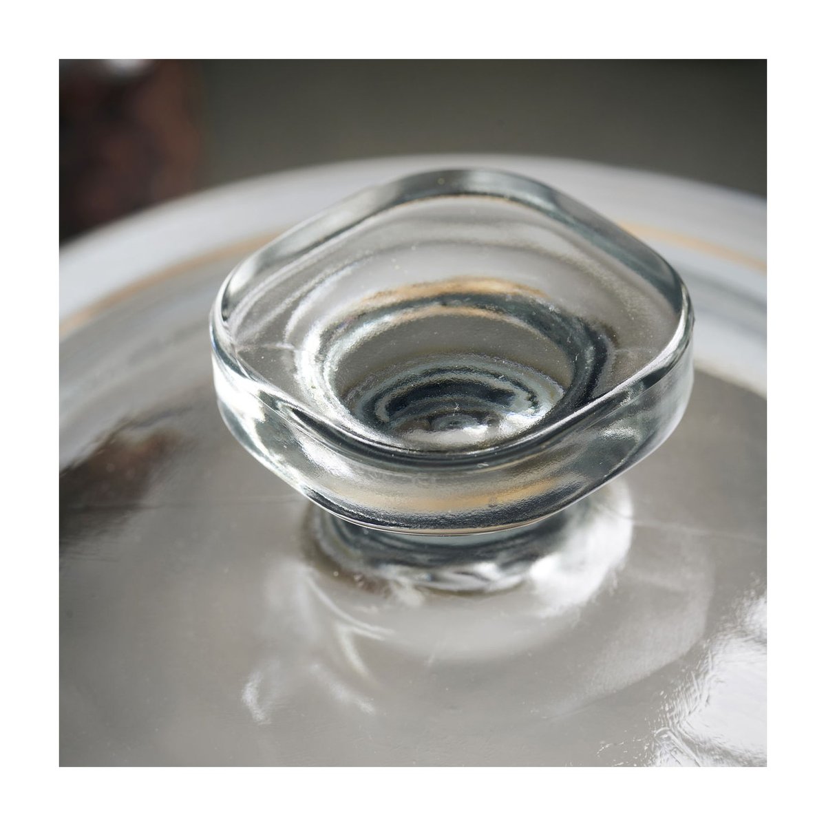 Bocal Ville h 28 cm transparent, HOUSE DOCTOR