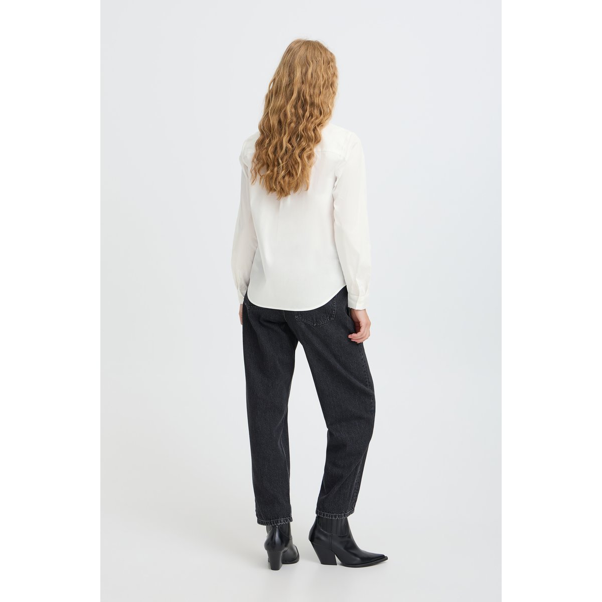 Á manches longues blanc marshmallow, B.YOUNG