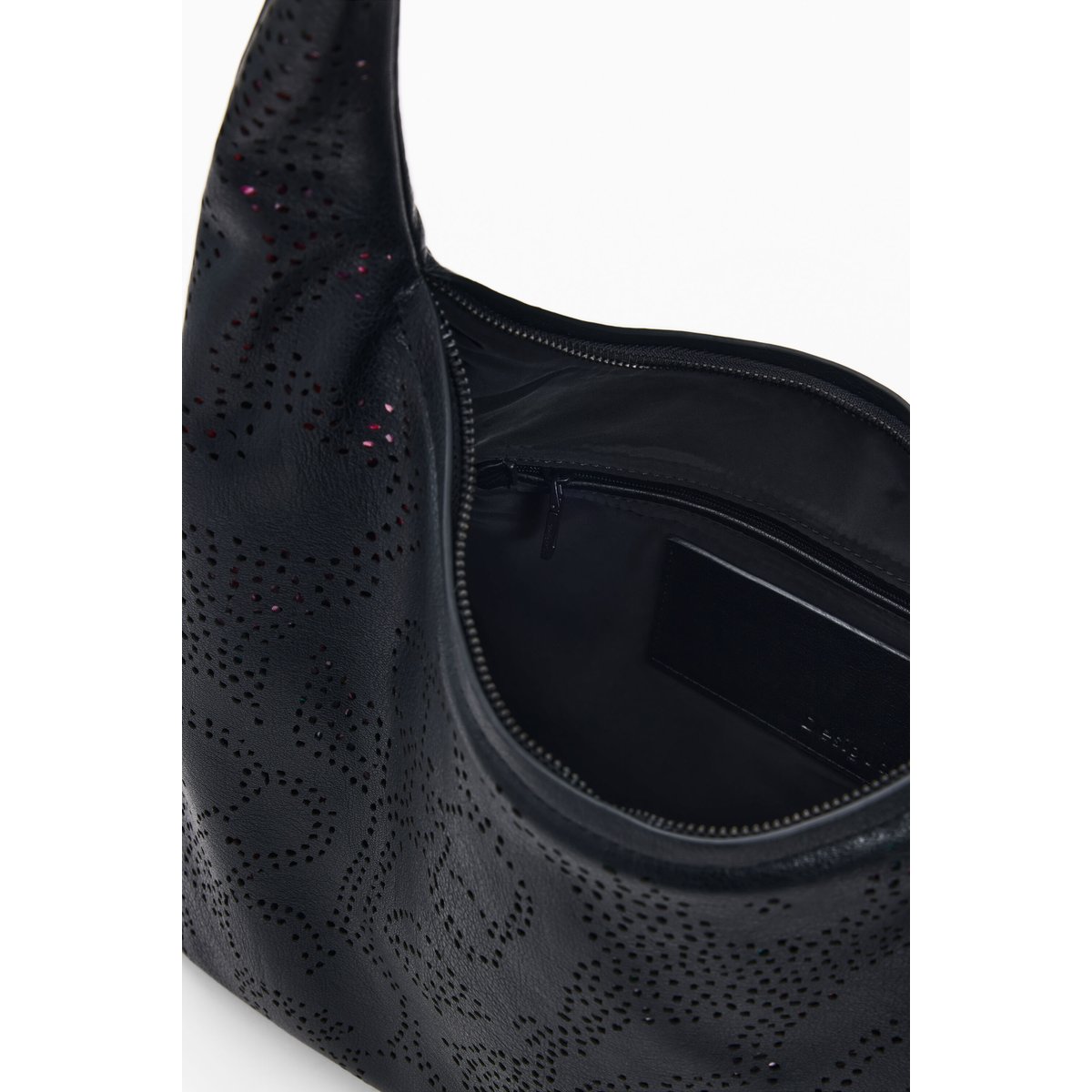 Sac moyen ajouré papillon noir, DESIGUAL