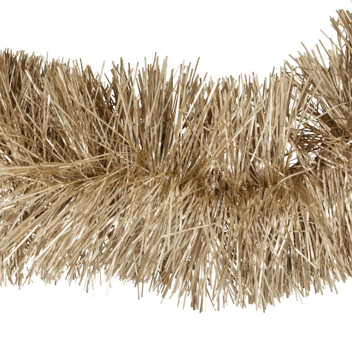 Guirlande de Noël BOA beige, ATMOSPHERA