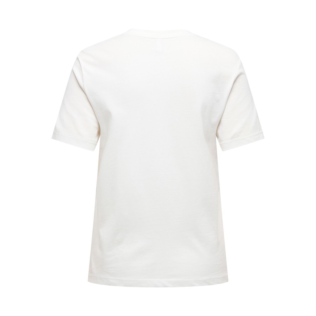 T-shirt stampata a maniche corte white sunshine, ONLY