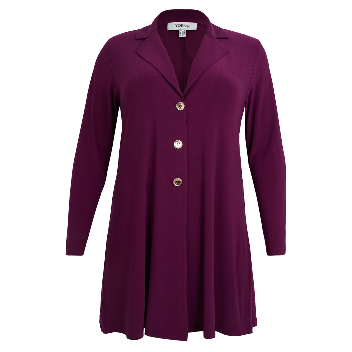 Veste /Blazer avec manches longues violet, YOEK