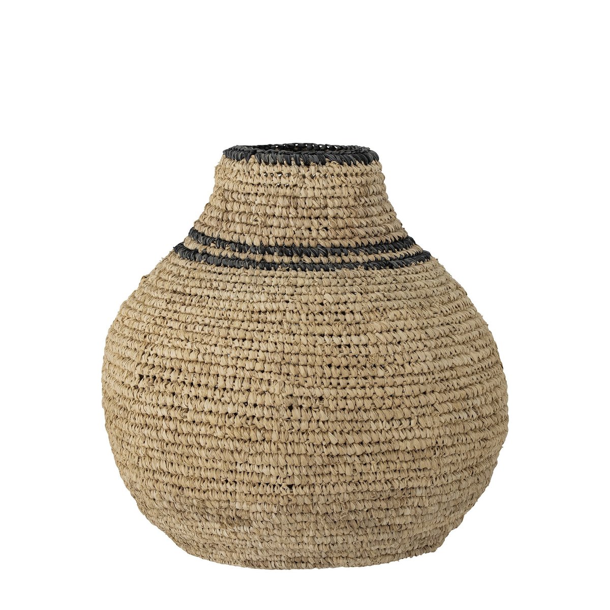 Panier en fibres naturelles Cem beige, BLOOMINGVILLE
