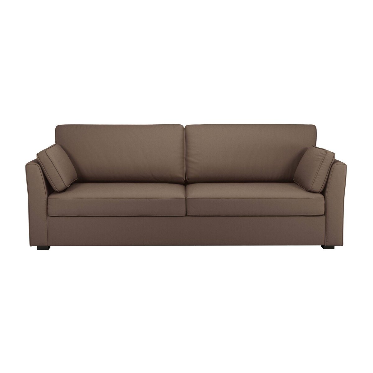 Canapé convertible tissu déhoussable - MARBELLA taupe, CAMIF