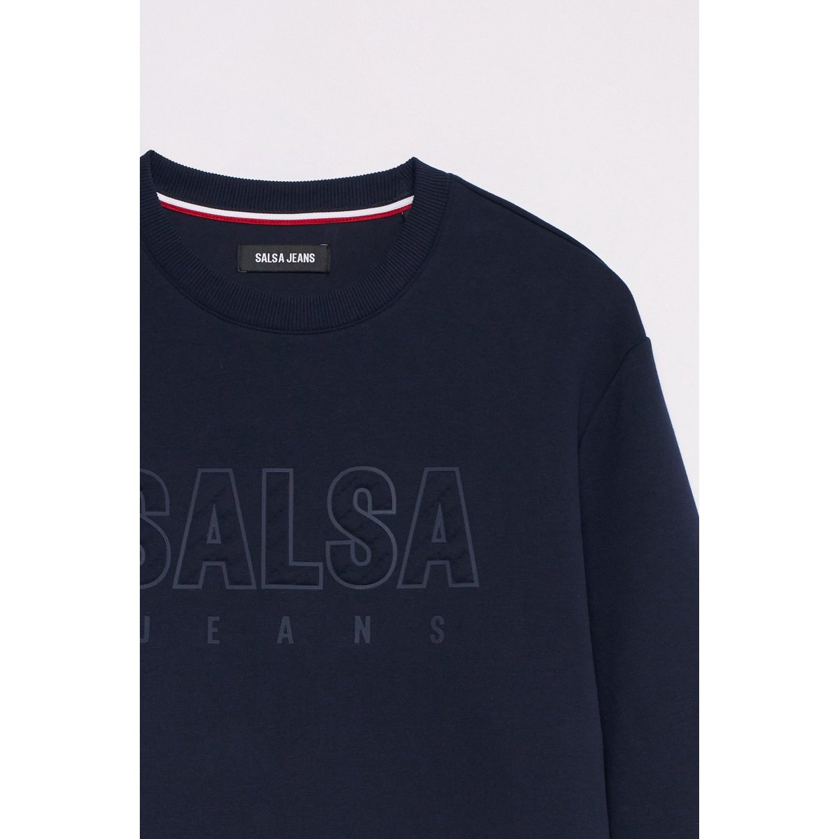 SWEATSHIRT AVEC BRANDING bleu foncé, SALSA JEANS