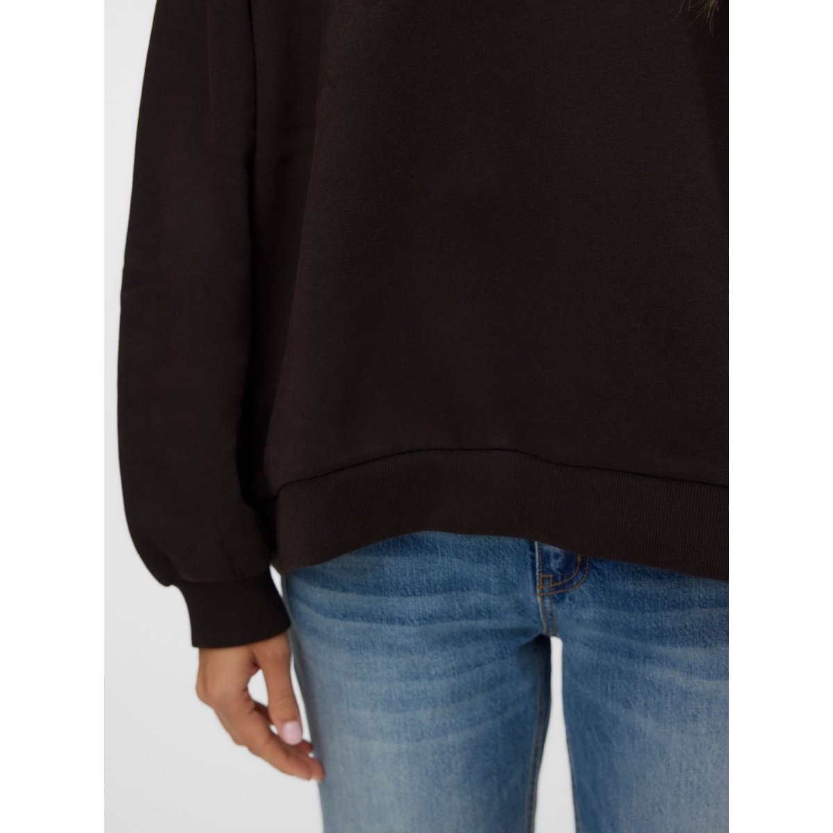 Sweat-Shirt chocolate torte, VERO MODA