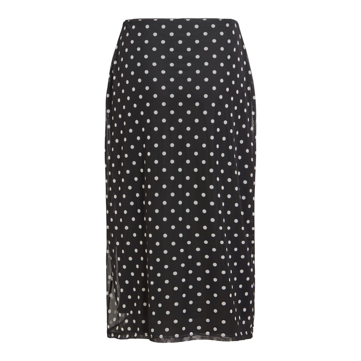 Jupe Mi-Longue noir - black2, VILA