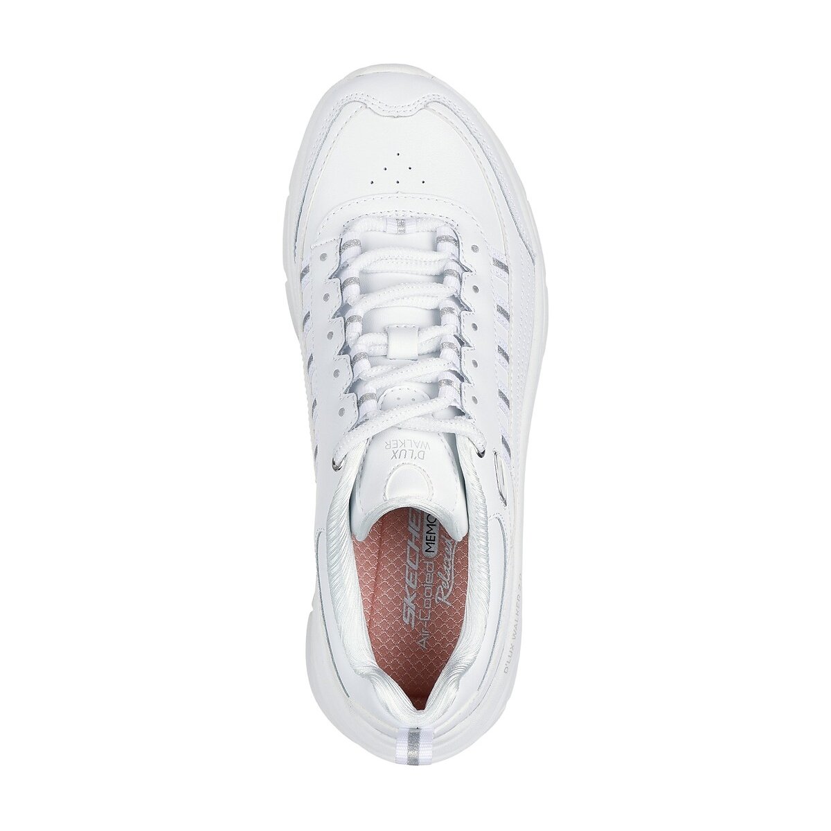 D'Lux Walker 2.0 Sneakers - Golden Step wit, SKECHERS