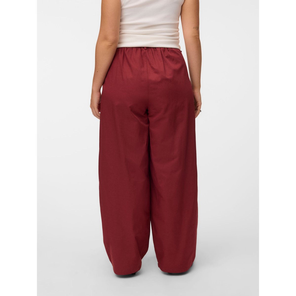 Pantalon De Tailleur rouge - russet brown, VERO MODA