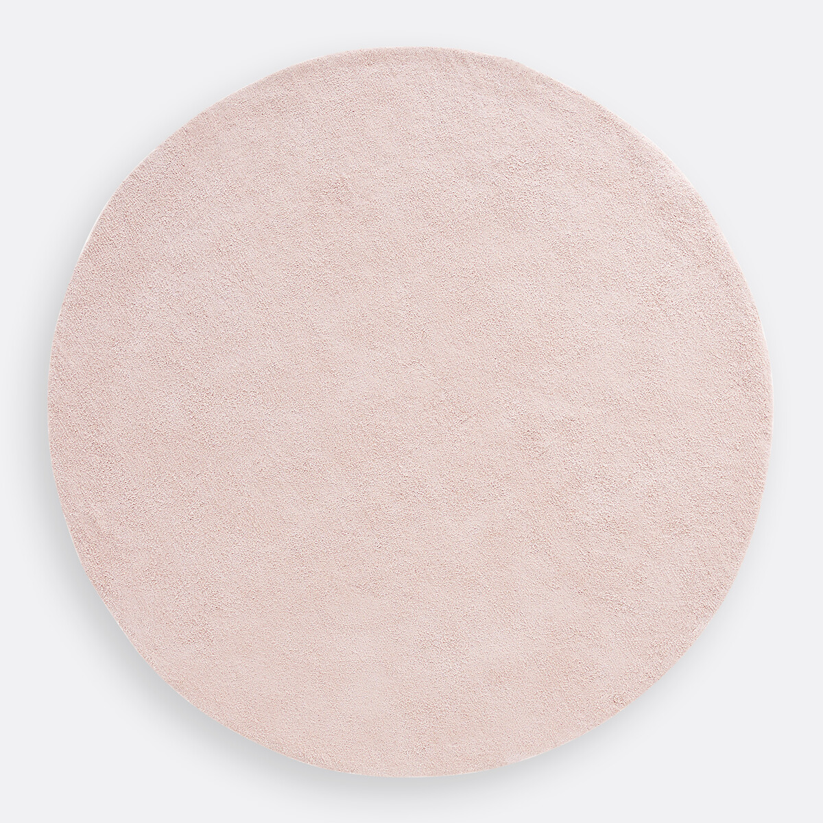 Tapis rond, coton tufté, Renzo, grand modèle nude, LA REDOUTE INTERIEURS