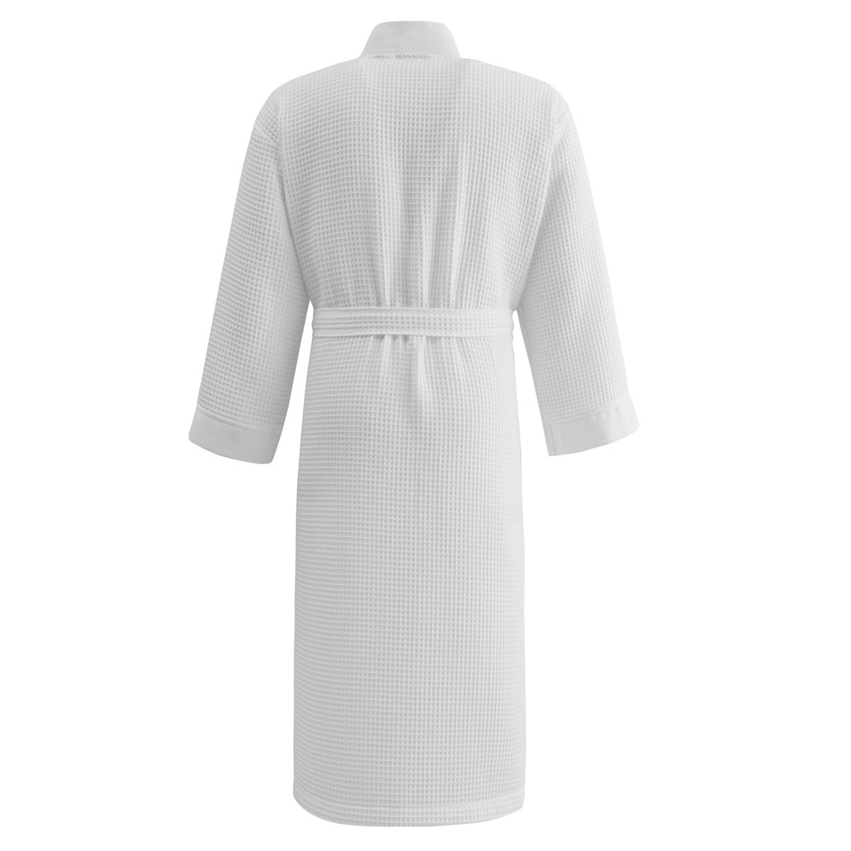 Peignoir nid d'abeille mixte SPA blanc, SENSEI MAISON