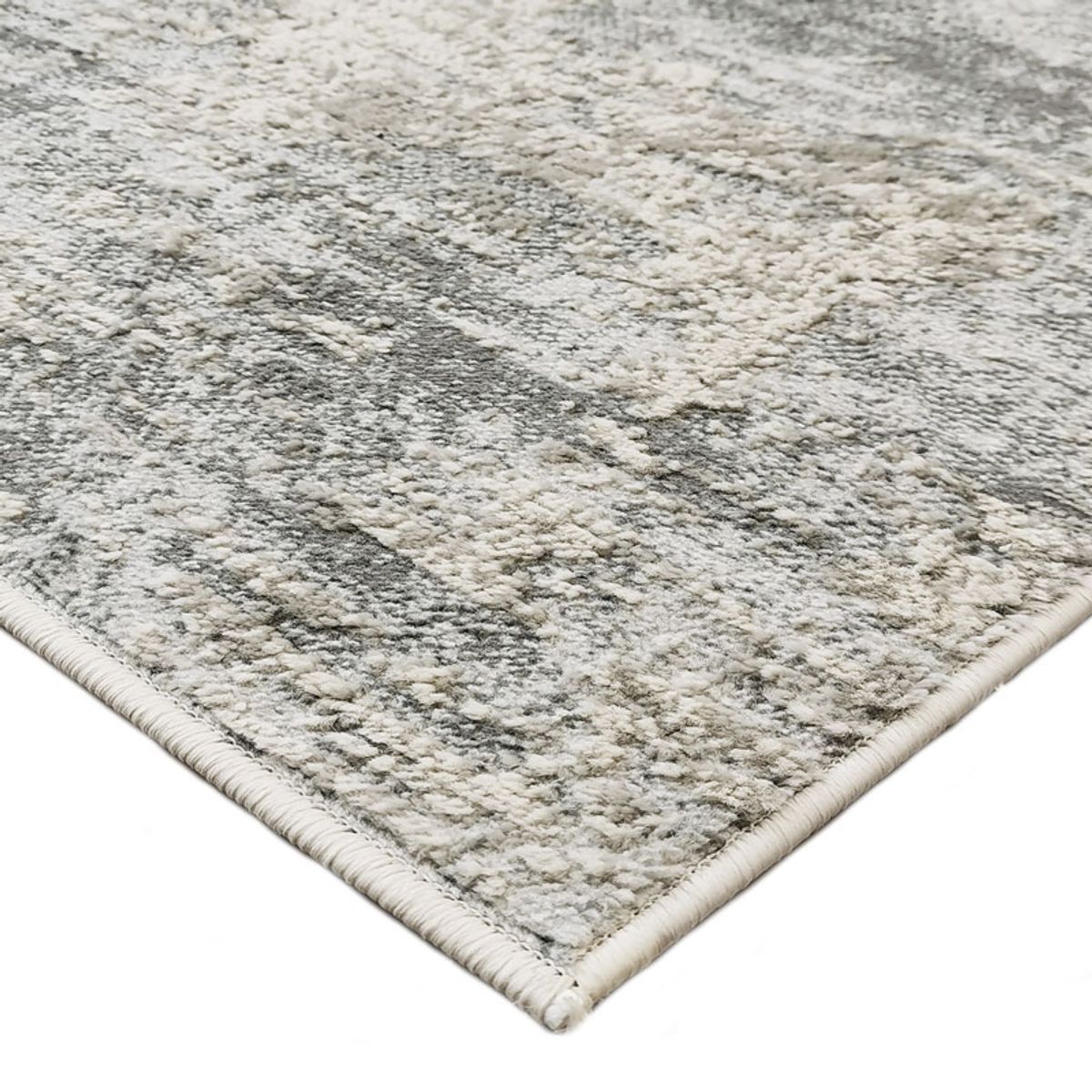Tapis salon extra-doux brume VESTALE BRUMES gris, THE DECO FACTORY