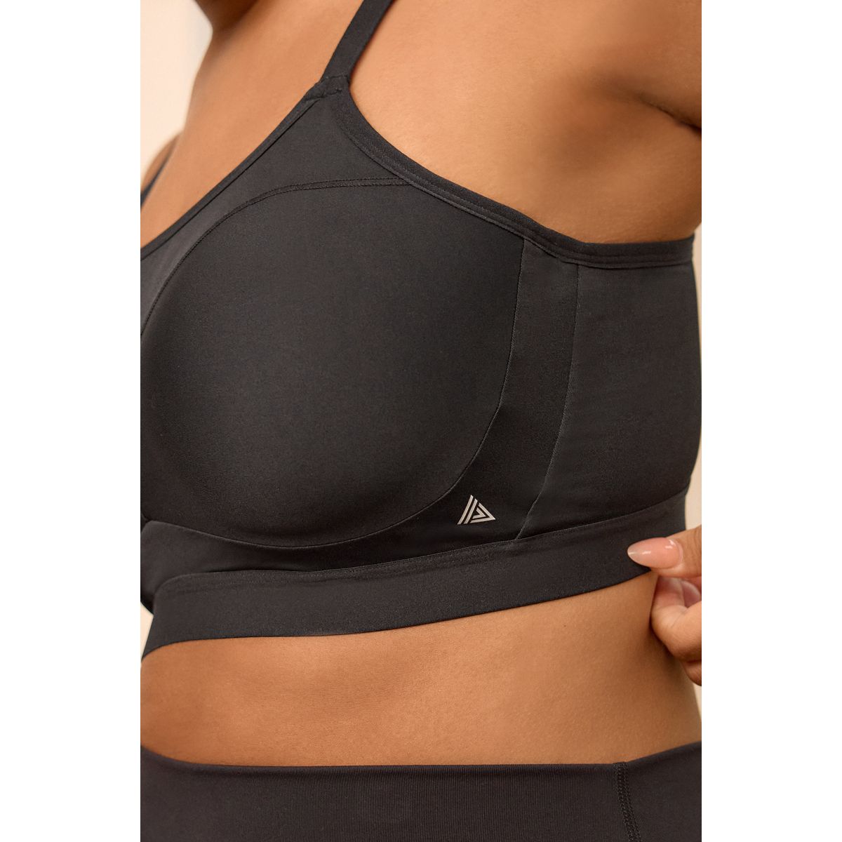 Brassière à fort impact non rembourrée noir, NEXT