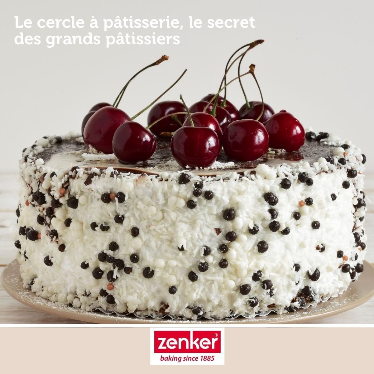 Lot de 2 cercles à pâtisserie 15/30 cm en inox SMART PASTRY inox, ZENKER