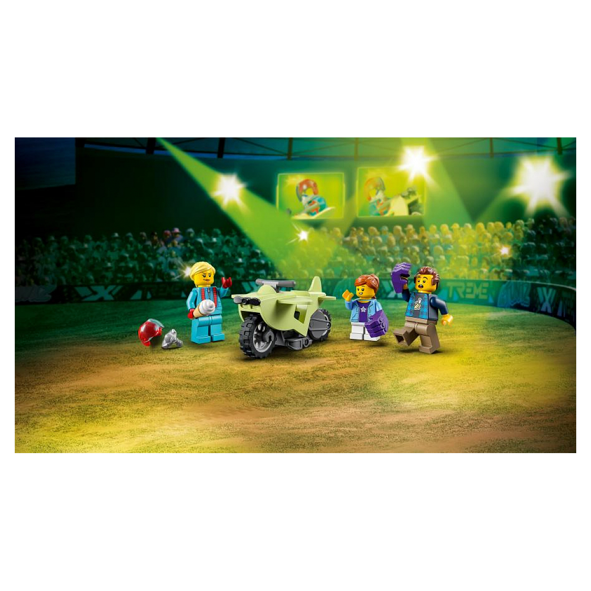 60338 Le looping du chimpanzé cogneur ® City multicolore, LEGO