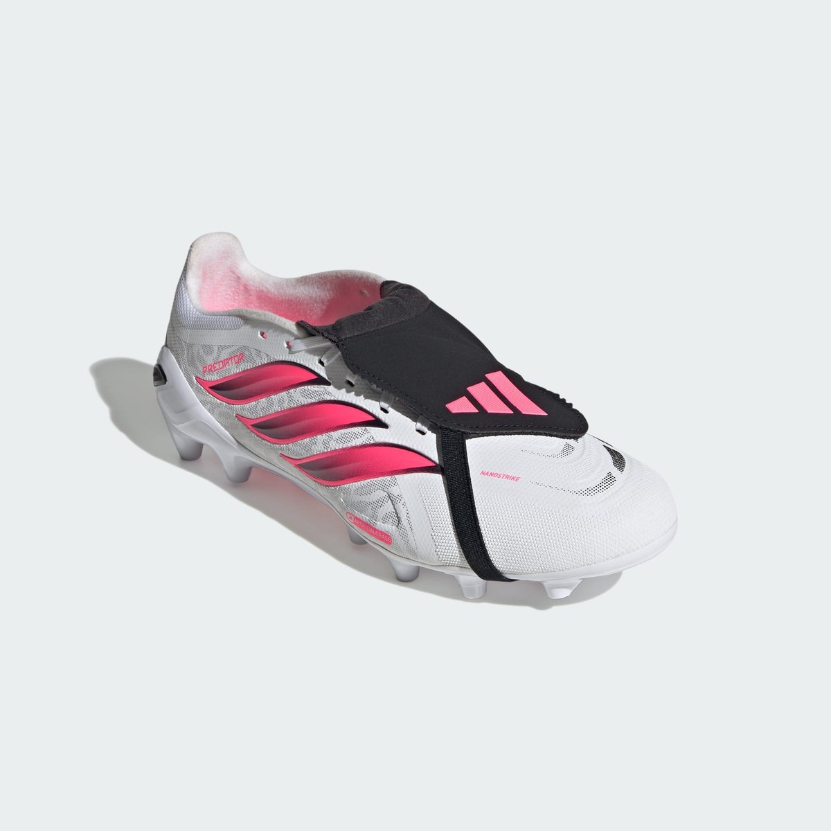 Predator League Fold-Over Tongue Artificial Ground Football Boots Predator League Fold-Over Tongue Artificial Ground Football Boots cloud white / solar turbo / core black, adidas Performance