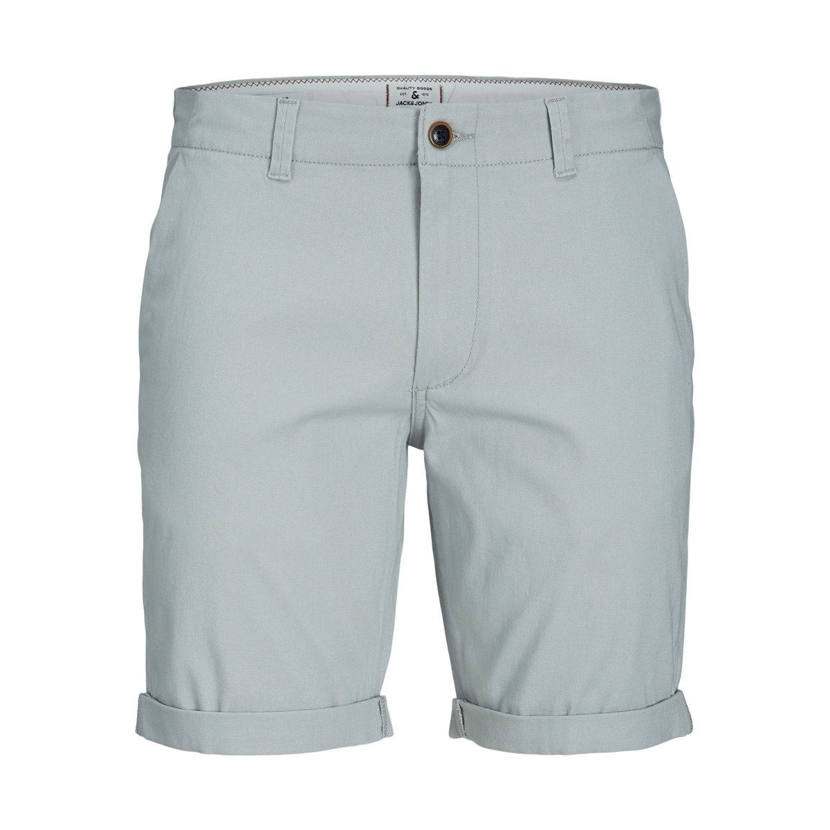 Short Chino grise - high-rise, JACK & JONES