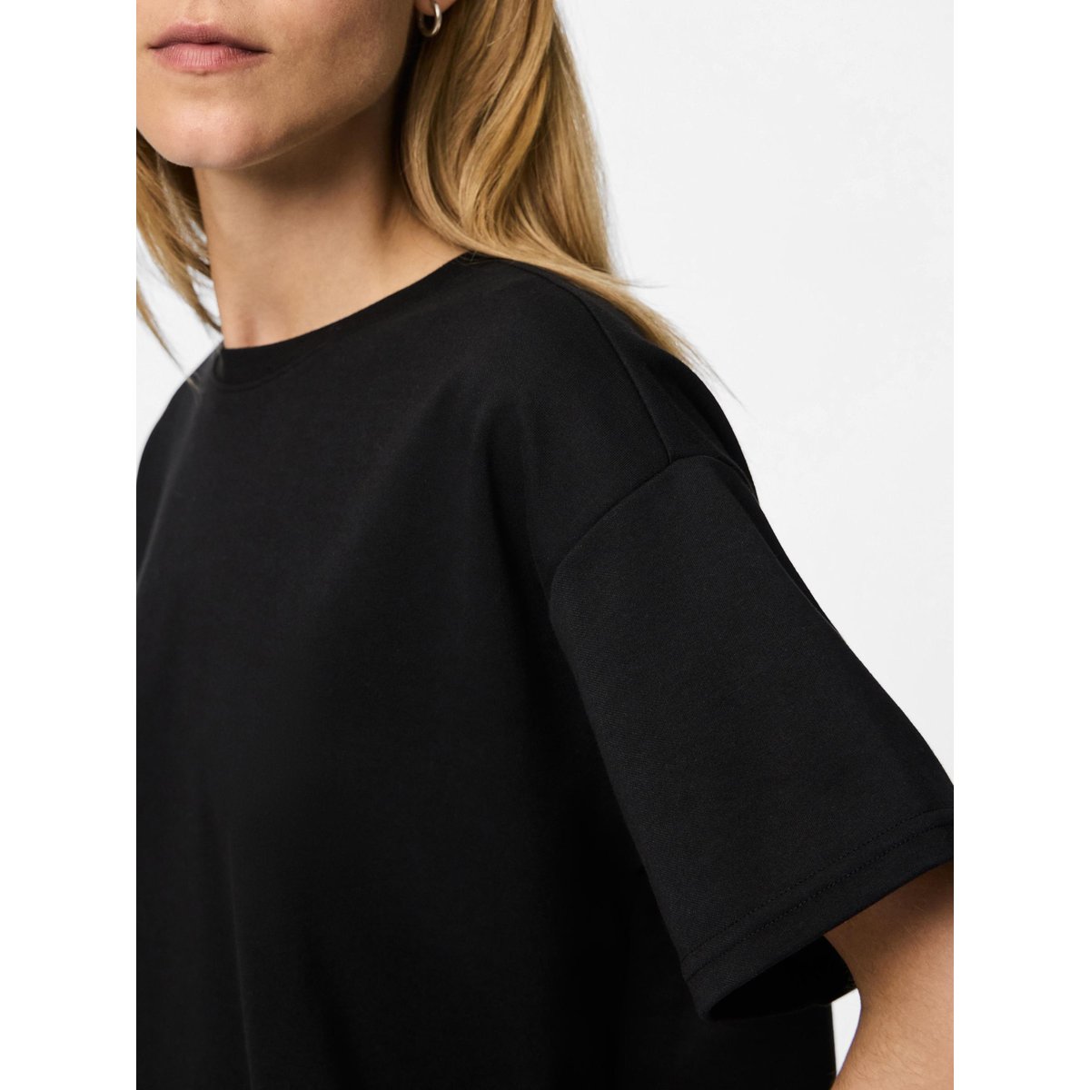 T-Shirt Oversize noir - black, PIECES