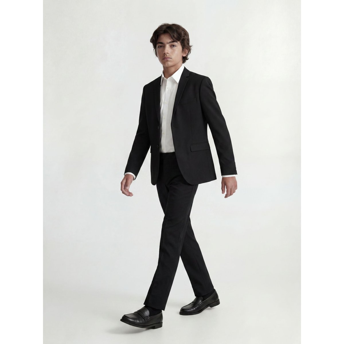 Pantalon Habillé black 1, JACK & JONES JUNIOR