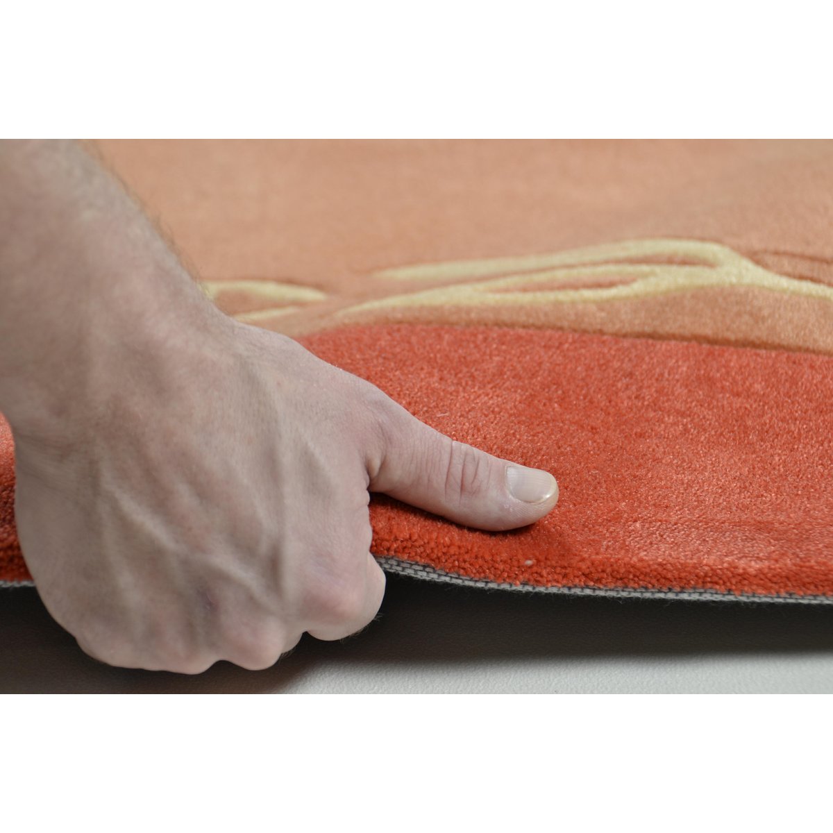 Majorque Handtuft Acryl. terracotta, THEKO