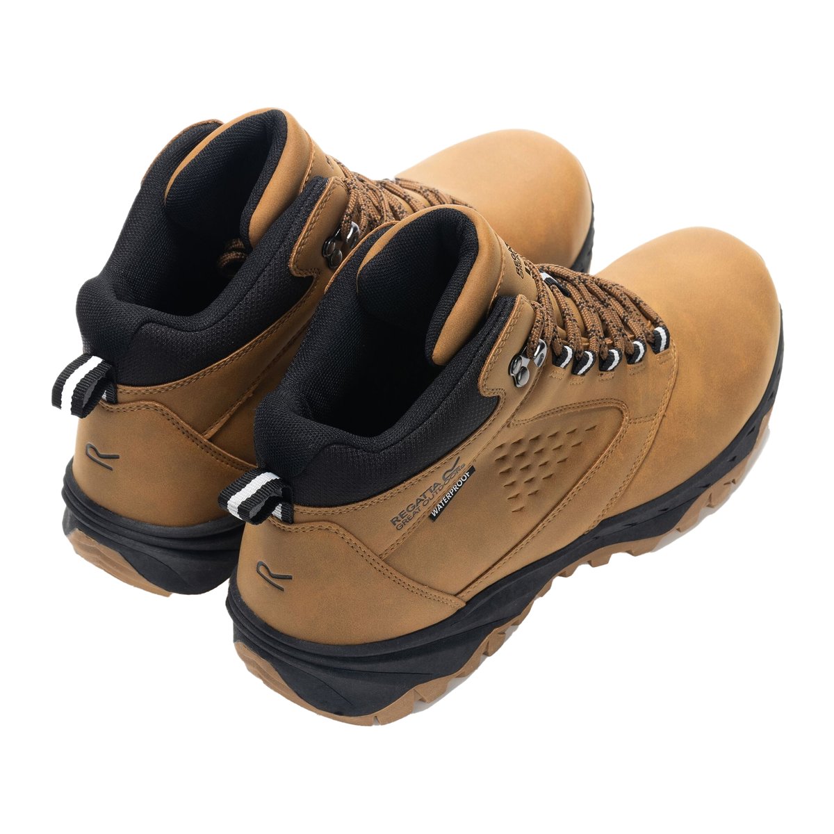 Chaussures montantes de marche imperméables AMBLE fauve, REGATTA