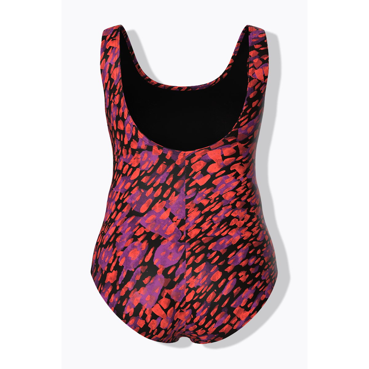 Maillot de bain imprimé. Sans bonnets rouge, ULLA POPKEN