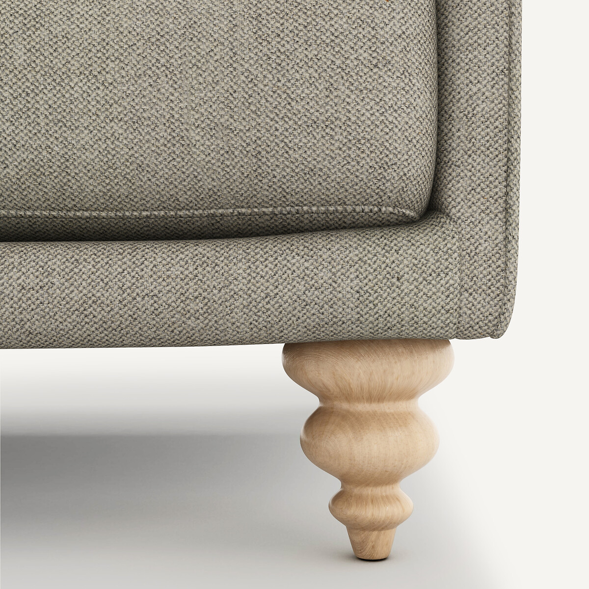 Divano tweed, Lazare naturale / grigio chiaro, AM.PM
