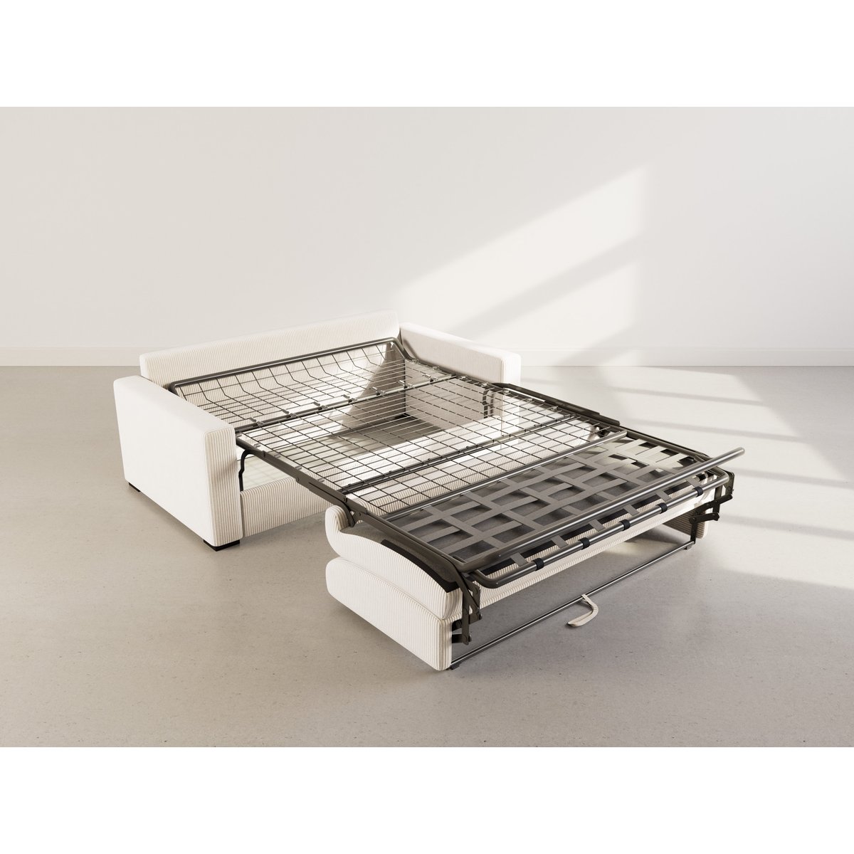 Lit - TRISTAN beige, BEST MOBILIER