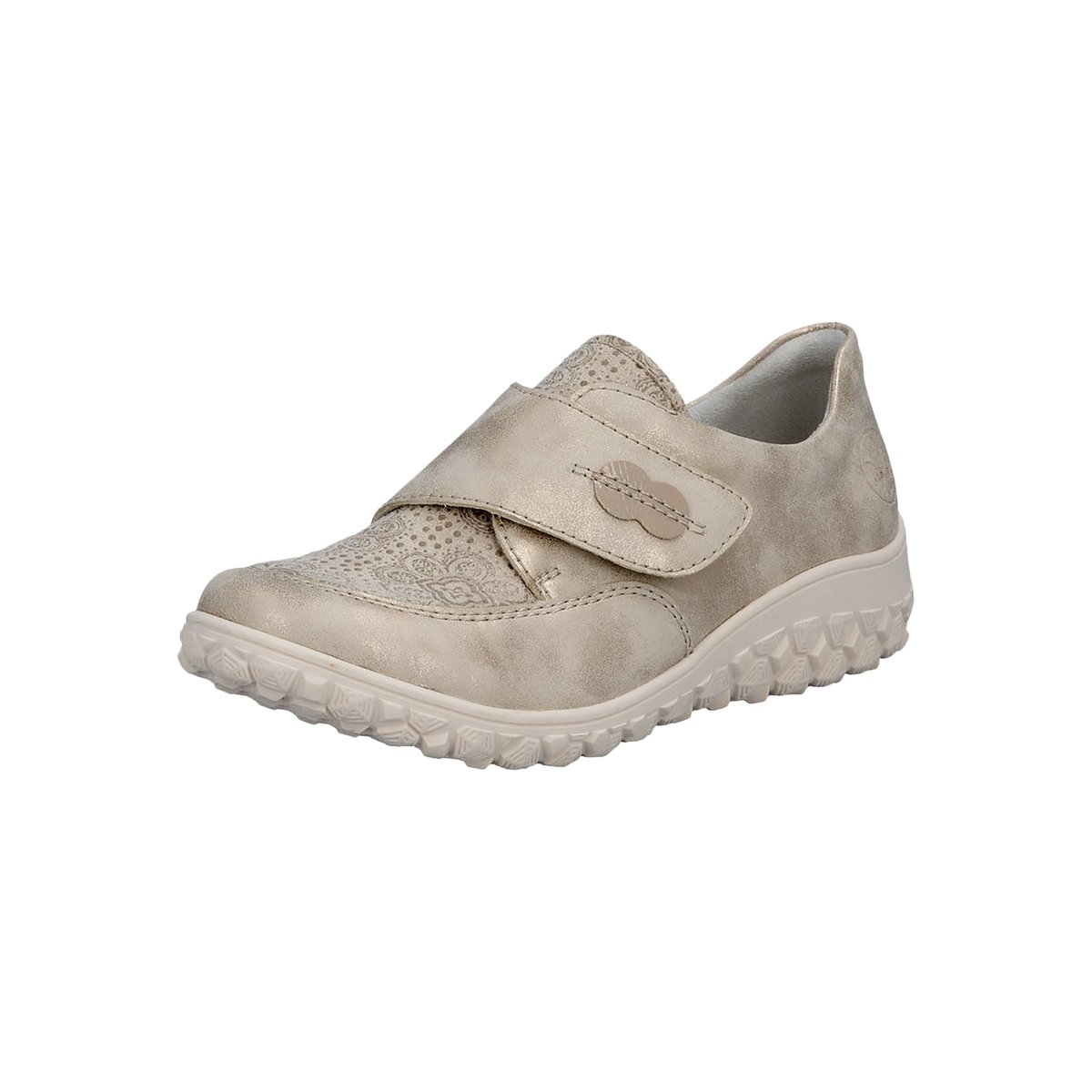 Basket Basse à Lacets Alula beige, RIEKER